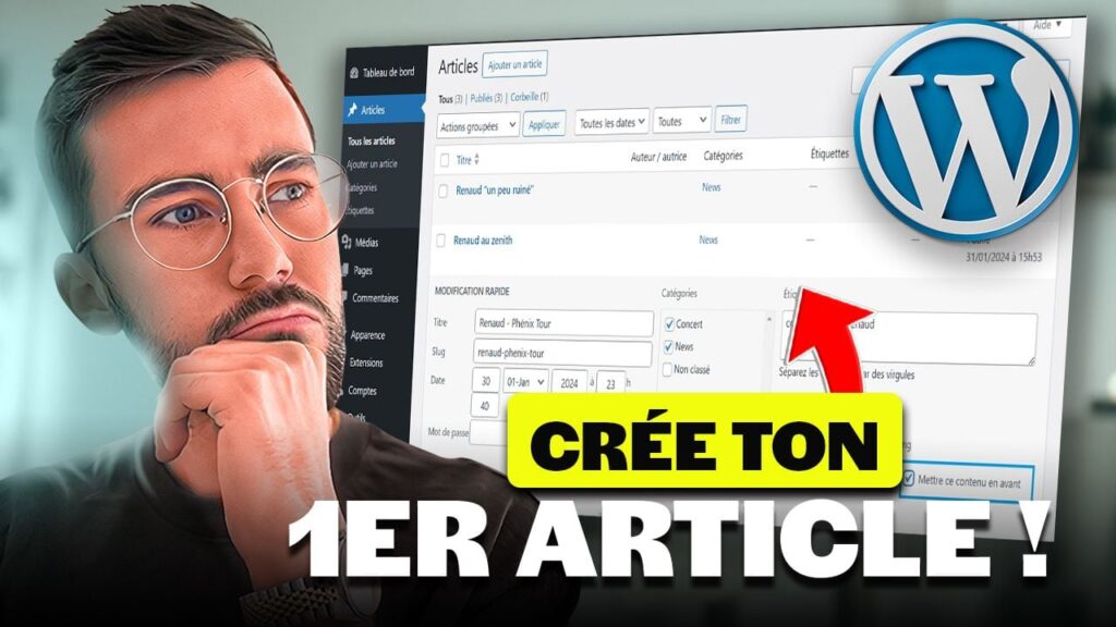 Créer un vrai article wordpress 3 créer ton article wordpress